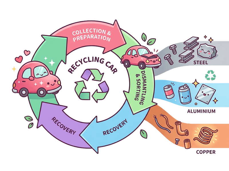 Environmentally responsible recycling